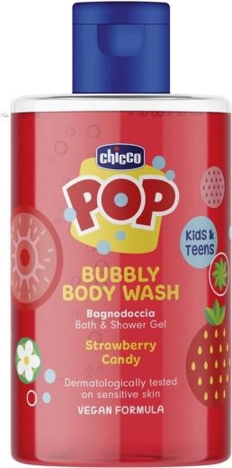Chicco gel de duș Strawberry Candy POP 300 ml