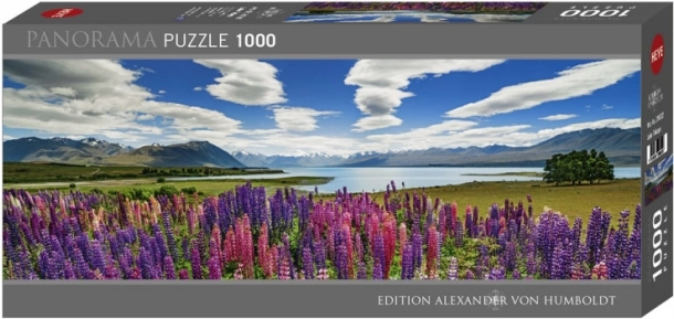 Puzzle panoramice 1000 piese – lacul Tekapo