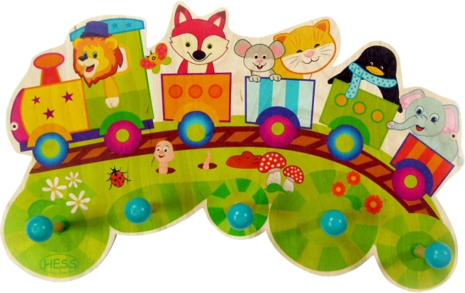 Cuier trenuleț cu animale