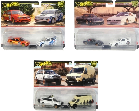 Hot Wheels Premium set de 2 mașinuțe metalice