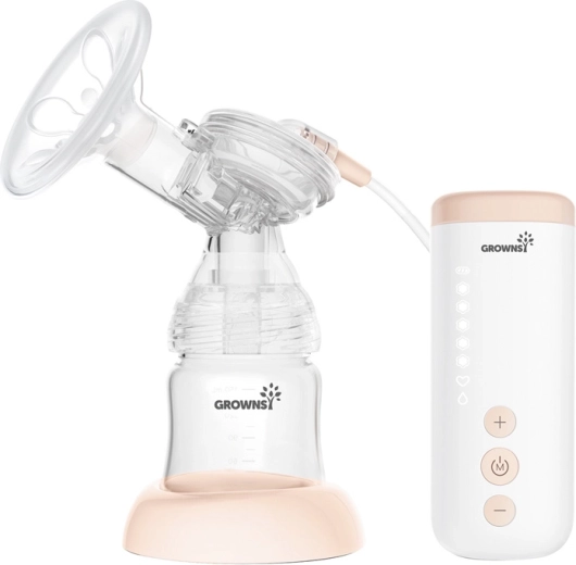 Pompă electrică pentru sân Grownsy roz