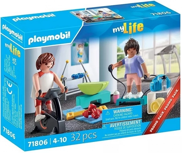 Playmobil My Life antrenament fitness – set de joacă cu figurine