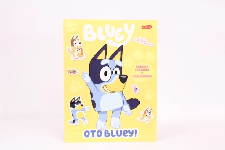 Bluey: distracție și sarcini cu autocolante