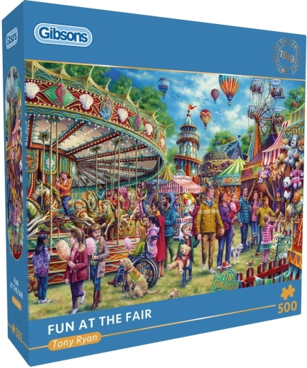 Puzzle Gibsons Distracție la bâlci 500 de piese