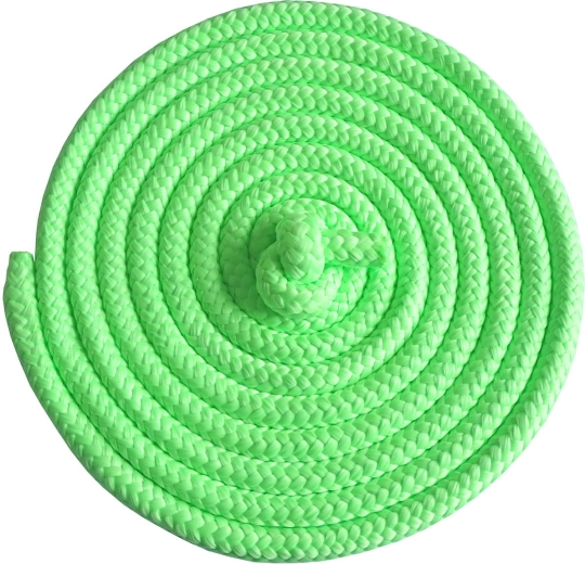 Coardă de sărit gimnastică Kubisport 3 m verde - 1 bucată