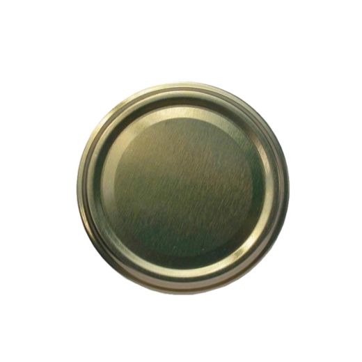 Capace aurii Twist Off 66 mm pentru conservare