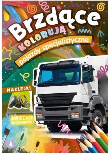 Frânătorii colorează: vehicule speciale cu autocolante care strălucesc în întuneric