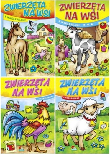 Cărticea Animale de la fermă