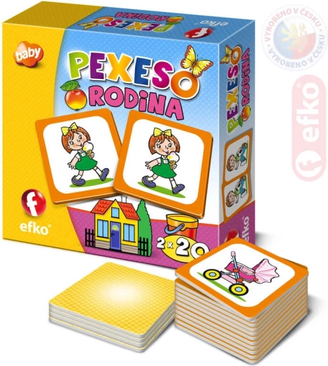 Efko baby pexeso familie