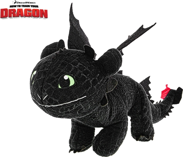 Dragonul de pluș Știrbul – Cum să îți dresezi dragonul, 15 cm