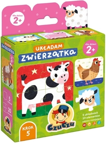 CzuCzu Asamblez animăluțe – puzzle de la fermă