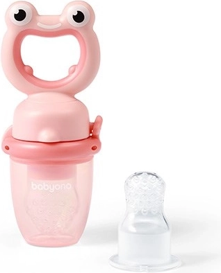 Suzetă pentru hrănire BabyOno Frog roz