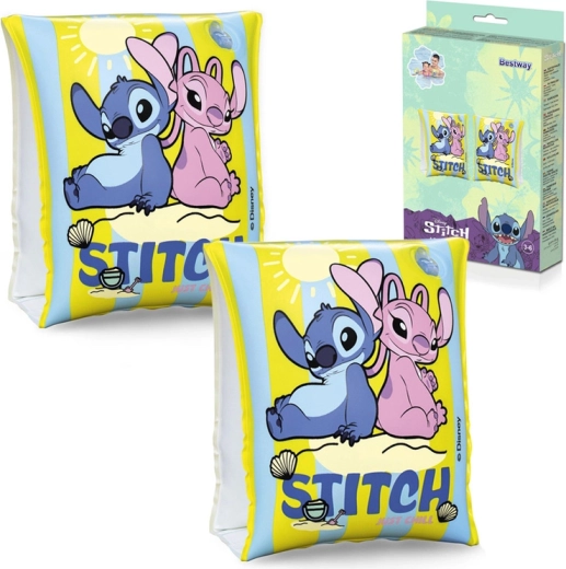 Mânecuțe gonflabile pentru înot DISNEY Lilo & STITCH pentru copii 3–6 ani