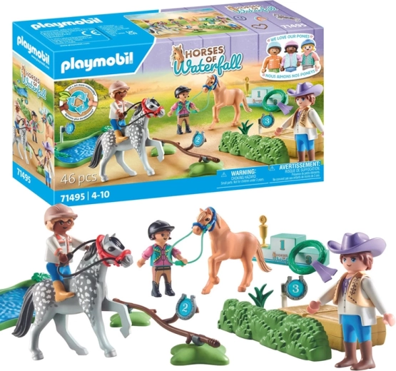 Set de figurine PLAYMOBIL Horses – turneu de ponei