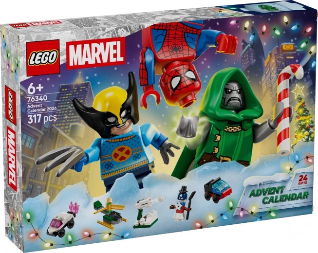 Calendar de Advent Lego Marvel 2026