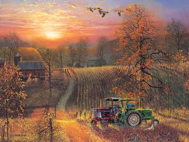 Puzzle COBBLE HILL Pauză XL 275 piese