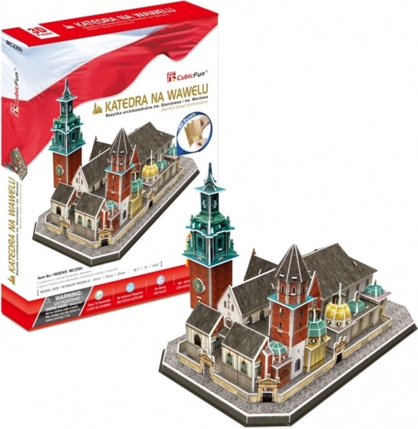 CubicFun 3D puzzle Catedrala de pe Wawel (101 piese)