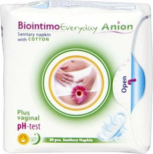 Biointimo Anion absorbante zilnice pentru uz intim 20 buc.