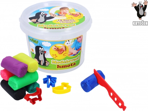 Set Modelínă Doh Krtek 300 g