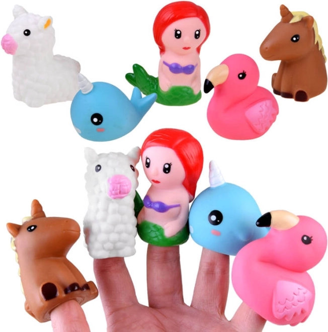 Set diversificat de marionete pentru degete pentru copii