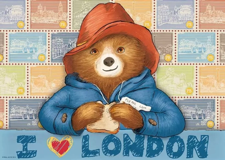 Puzzle Ravensburger Ursulețul Paddington 1000 de piese