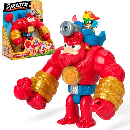 Piratix Adventure World set cu figurină și accesorii Crazy Jungle Gorilla Bros Boom Ben