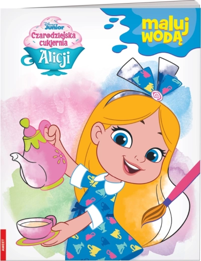 Disney Cofetăria magică a Aliciei – pictează cu apă