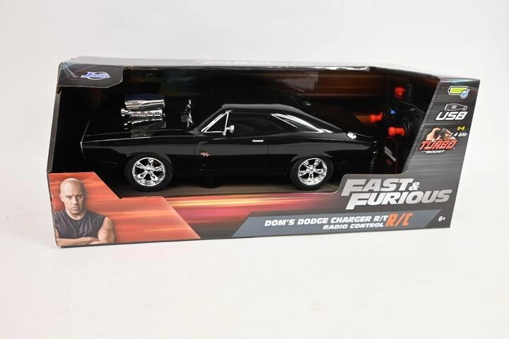 Jada RC Dodge Charger 1970 Fast & Furious 1:16 - 1 bucată