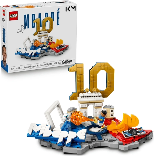 LEGO Editions Kylian Mbappé – momente de fotbal