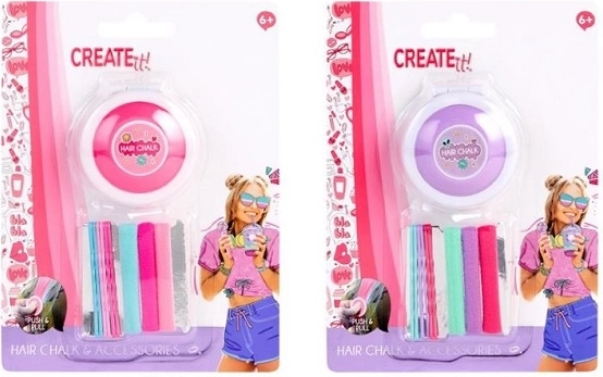 Create it! cretă pentru păr cu accesorii de styling
