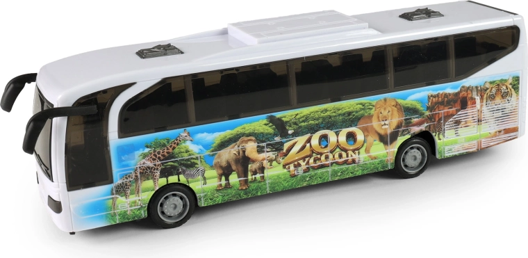 Autobuz ZOO cu lumină și sunet, 23 cm