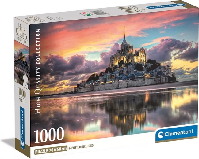 Puzzle 1000 de piese Compact Le Magnifique Mont Saint-Michel