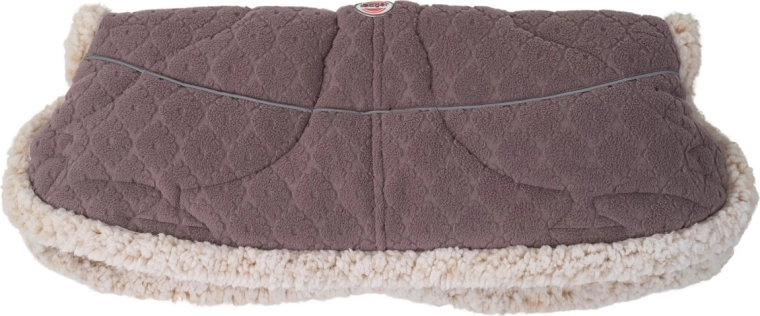Lodger warmer folklore fleece mauve – husă pentru mânerul căruciorului