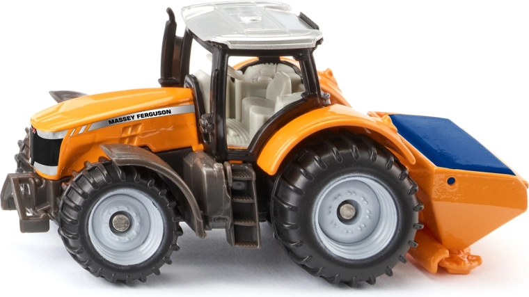 Siku tractor MASSEY FERGUSON cu împrăștiător de sare – blister