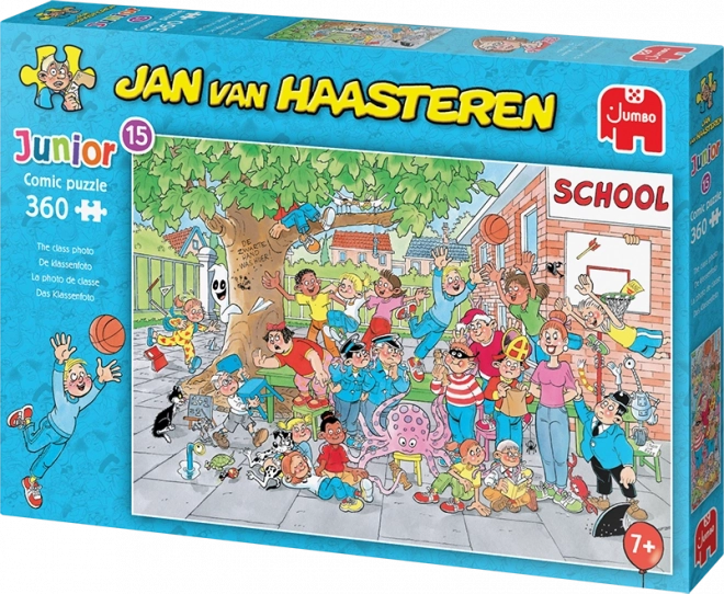Puzzle Jumbo Jan van Haasteren Junior: Fotografie de clasă 360 piese