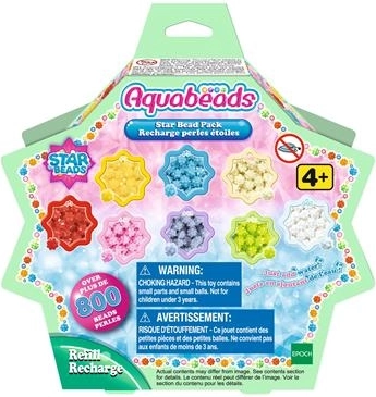 Set de reumplere Aquabeads cu mărgele în formă de stea