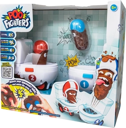 Poo Fighters – duelul toaletelor cu telecomandă