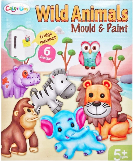 Turnări din ghips cu magnet – animăluțe