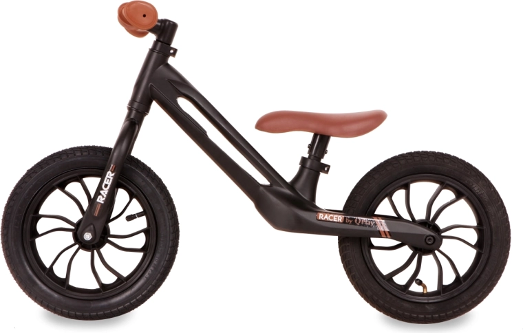 Bicicletă de echilibru QPlay Racer maro