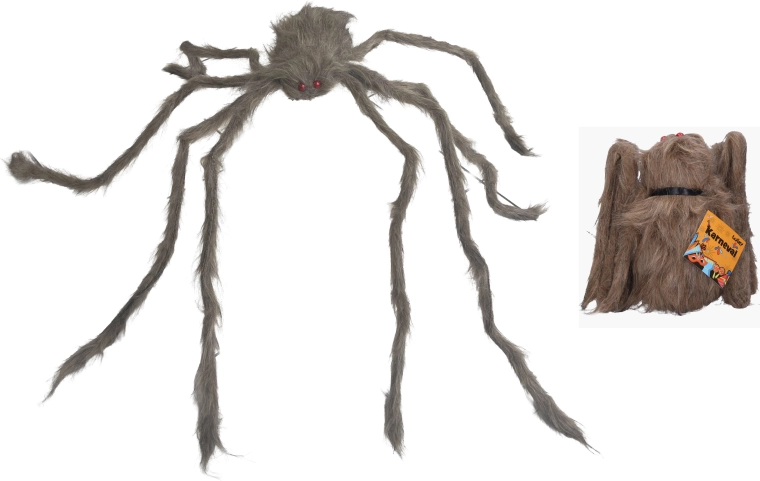 Decorațiune Halloween păianjen 150 cm