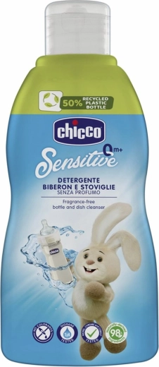 Chicco Sensitive detergent pentru curățarea biberoanelor și suzetelor 300 ml