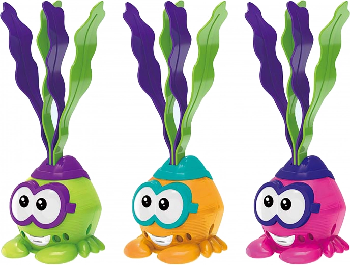 Jucărie de scufundare Crab cu iluminare 22 cm