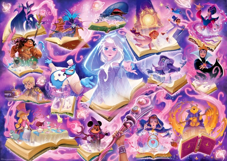 Puzzle Ravensburger Disney Lorcana Glimmers of the Realm: Ametist 1000 piese