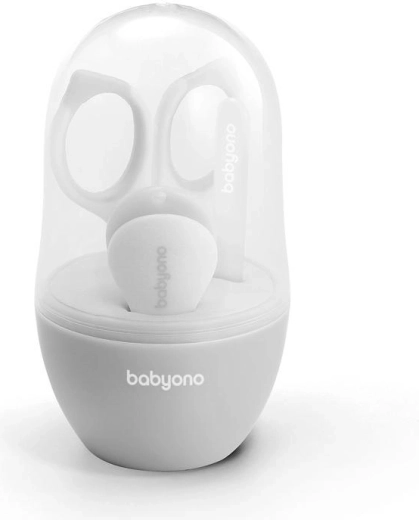 BabyOno set manichiură pentru copii – gri