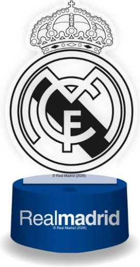 Lampă LED decorativă Real Madrid în stil retro