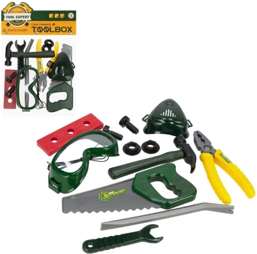 Set de unelte pentru copii cu accesorii de protecție