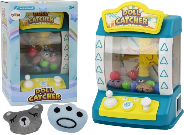 Mini aparat de joc pentru prins plușuri