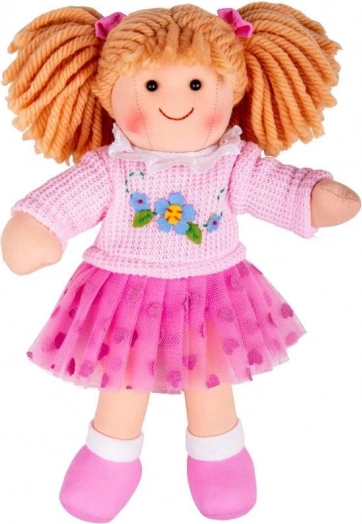 Bigjigs Toys păpușă din material textil Jasmin 28 cm
