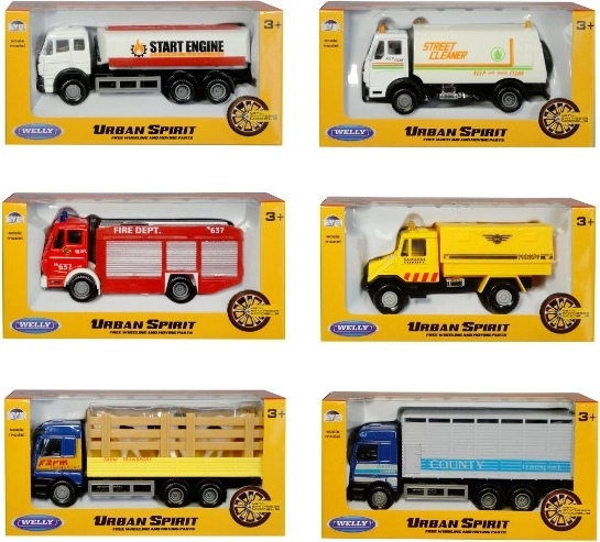 Welly Urban Spirit model auto metalic 4,5″