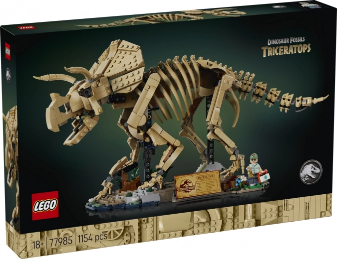 LEGO Jurassic World fosile de dinozaur: Triceratops